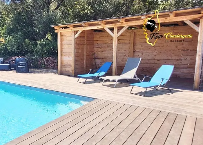O Sohno 4 Pers Vue Piscine شقة