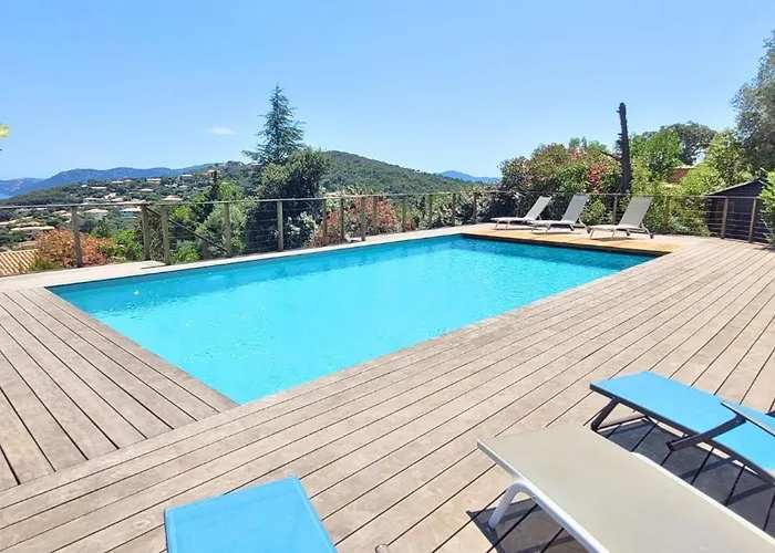 شقة O Sohno 4 Pers Vue Piscine