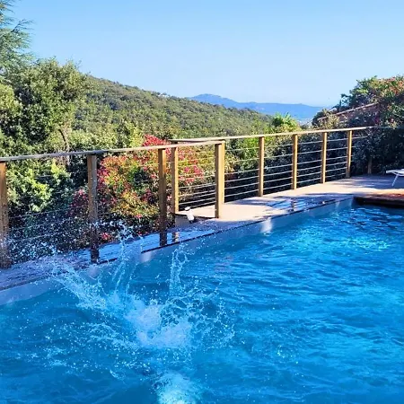 O Sohno 4 Pers Vue Piscine Sainte Trinite