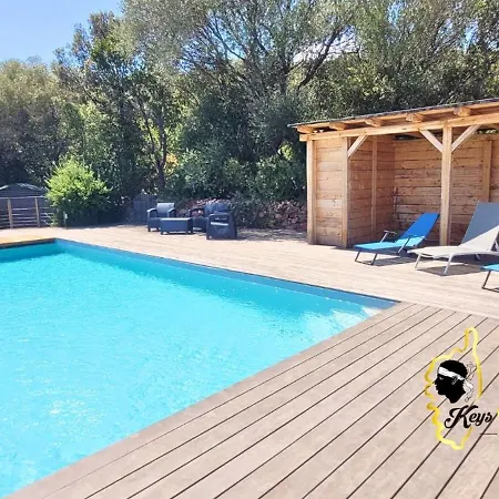 O Sohno 4 Pers Vue Piscine