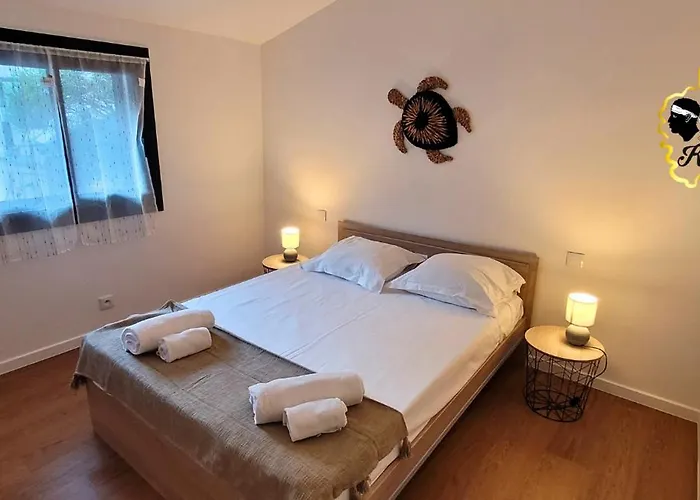 O Sohno 4 Pers Vue Piscine 公寓 *