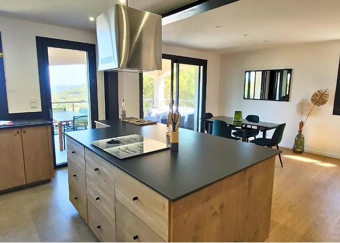 O Sohno 4 Pers Vue Piscine 公寓