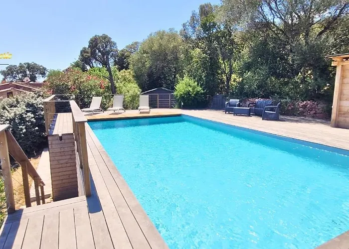 O Sohno 4 Pers Vue Piscine 公寓