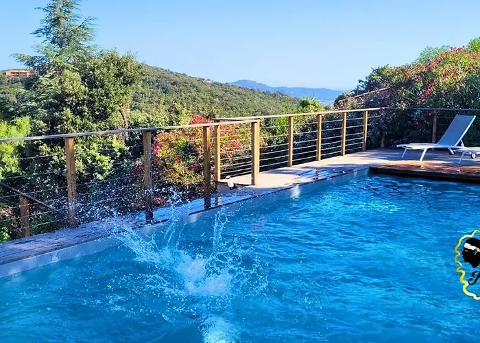 O Sohno 4 Pers Vue Piscine Sainte Trinite