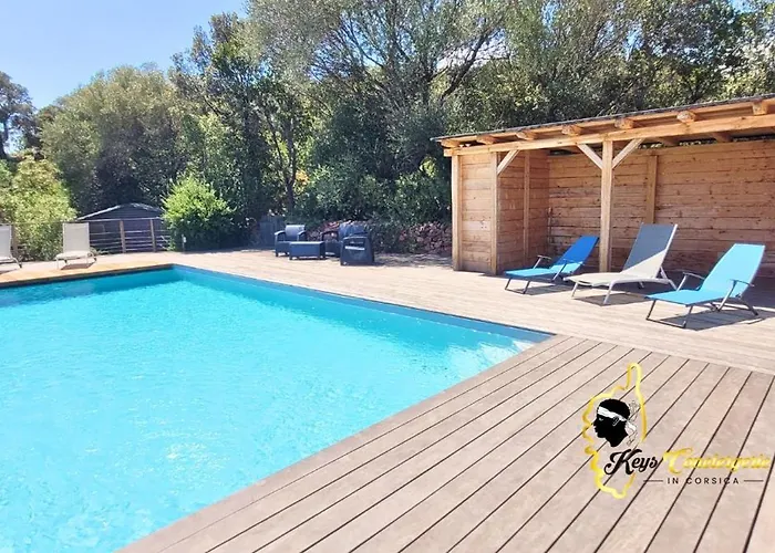 O Sohno 4 Pers Vue Piscine