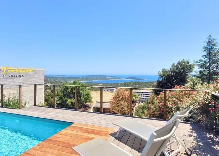 公寓 O Sohno 4 Pers Vue Piscine Sainte Trinité