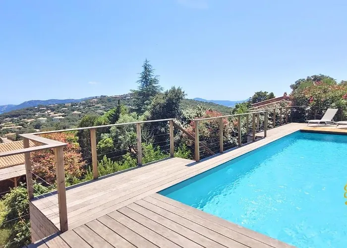 公寓 O Sohno 4 Pers Vue Piscine Sainte Trinité